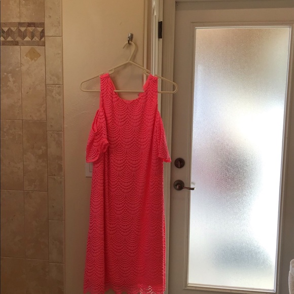 Lilly Pulitzer Somerset Open Shoulder Dress - Picture 2 of 4